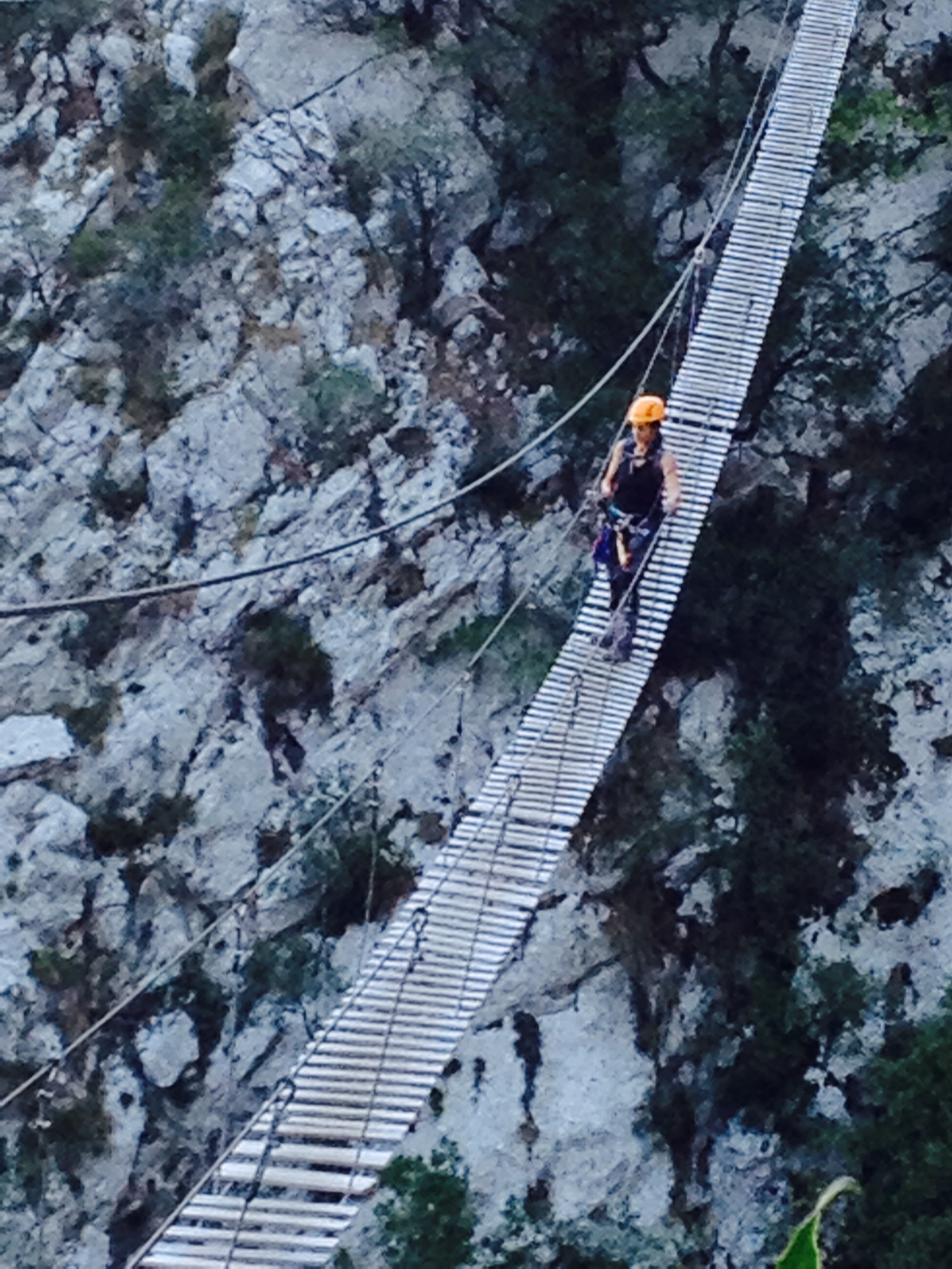 Via Ferrata Los Puentes.
