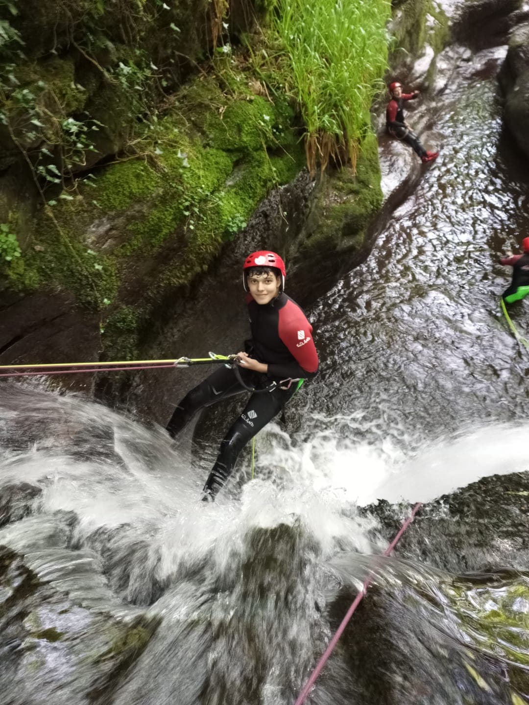 Barranco del Ajan Integral. Vega de Pas.