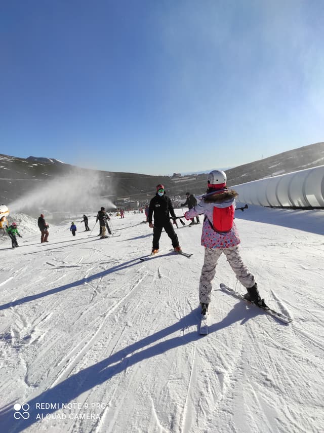 Clase Esqui niños edad 4-5 años