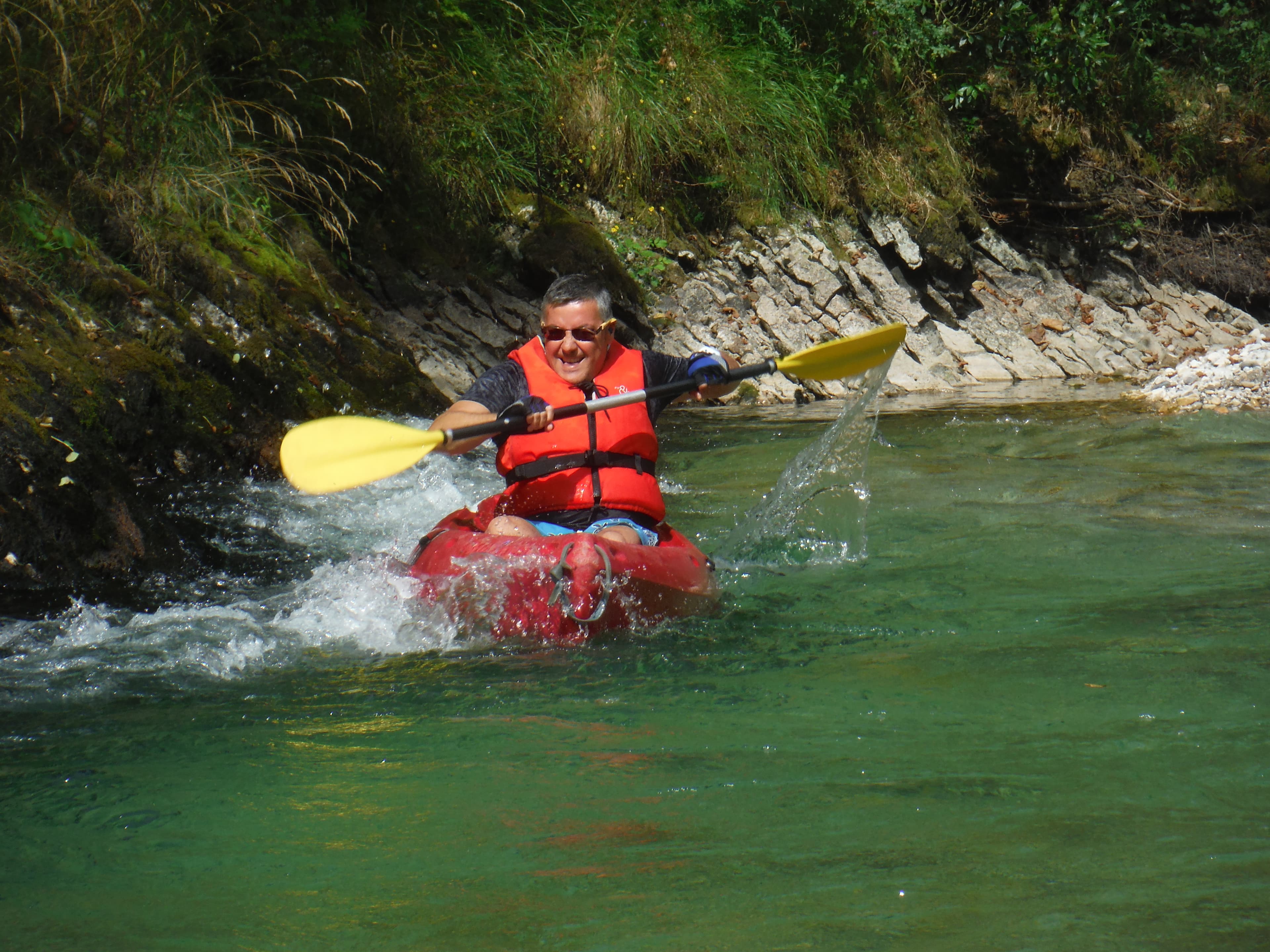Canoas rio Deva 12km